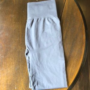 Grey fabletics leggings. (Size small)